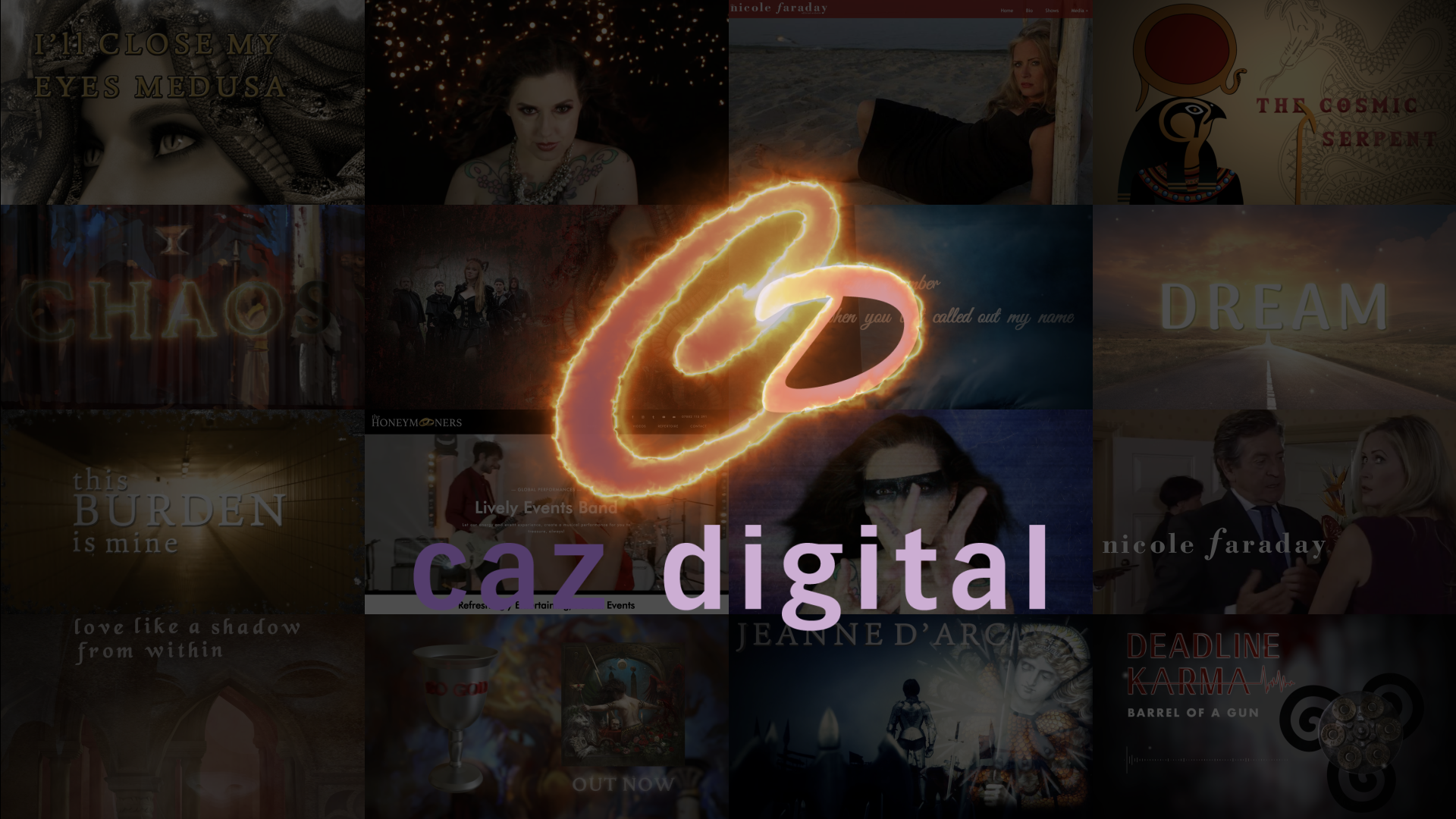Caz Digital | Showreels Music/Lyric Videos Album Teasers Websites